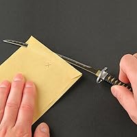 Vista 4 de Mini japonés samurái katana espada cuchillo de papel abrecartas 8.3 pulgadas (fecha Masamune)
