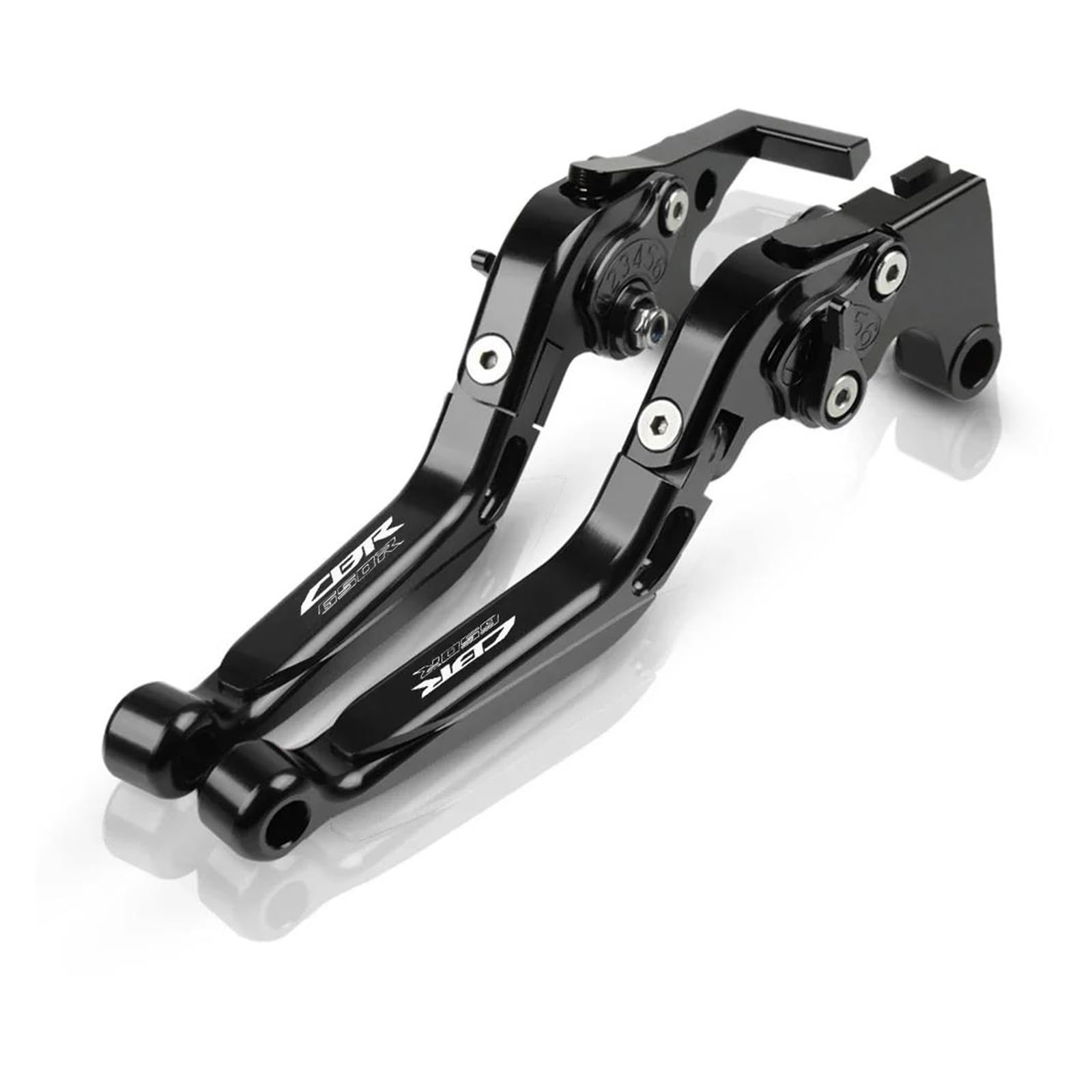 CNC-Kupplungshebel-Bremshebelsatz Für Honda CBR650R 2023-2024 CBR 650R Verstellbarer Klappgriffhebel Motorradzubehör(Style-W)