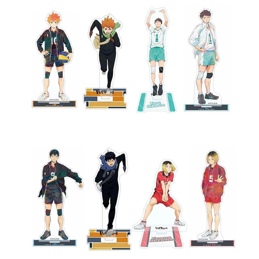 Amazon.co.jp: 3点セット ハイキュー!! アクリルスタンド 月島蛍 日向 