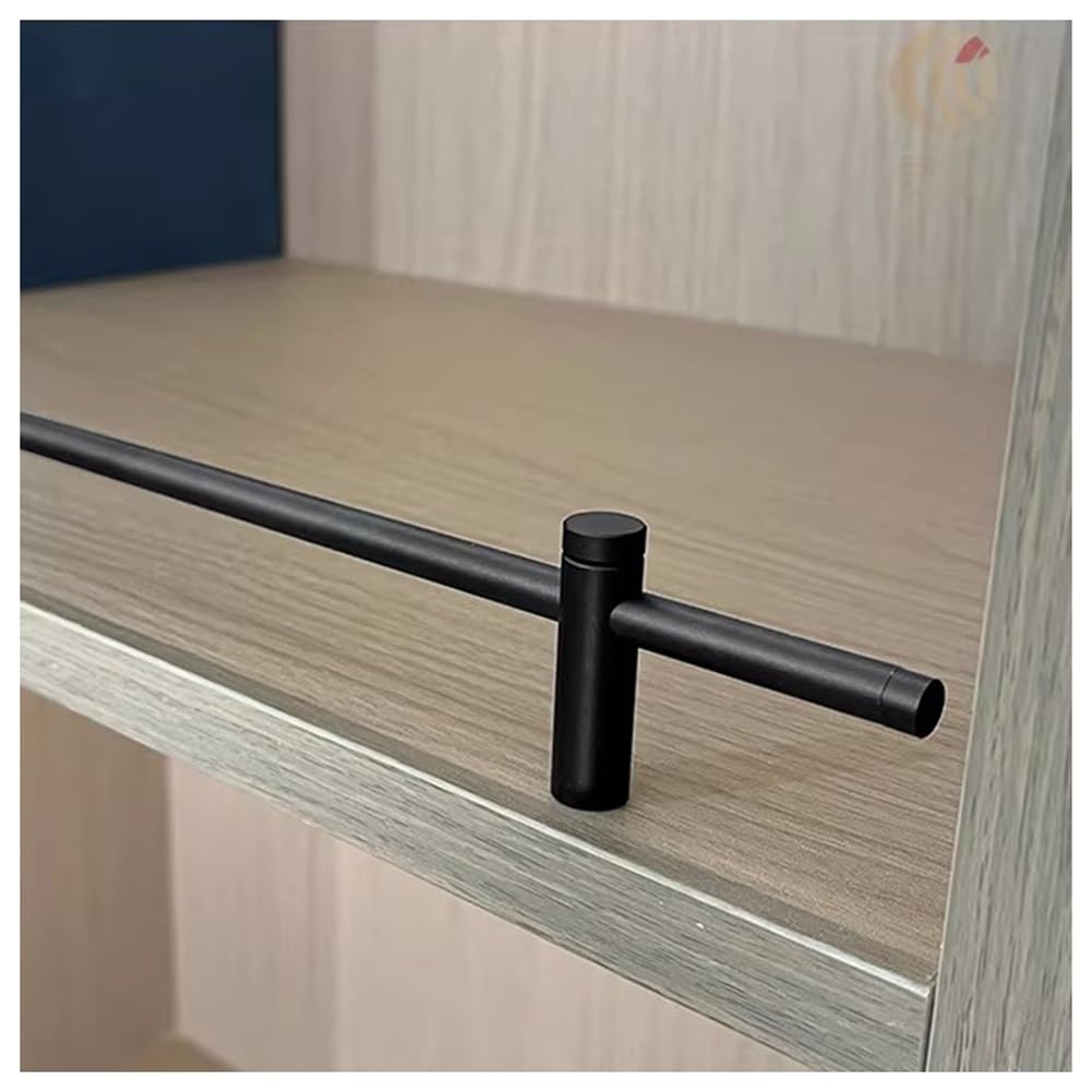 Barandillas anticaída para estantes de 80 cm: juego de 5 piezas para armarios