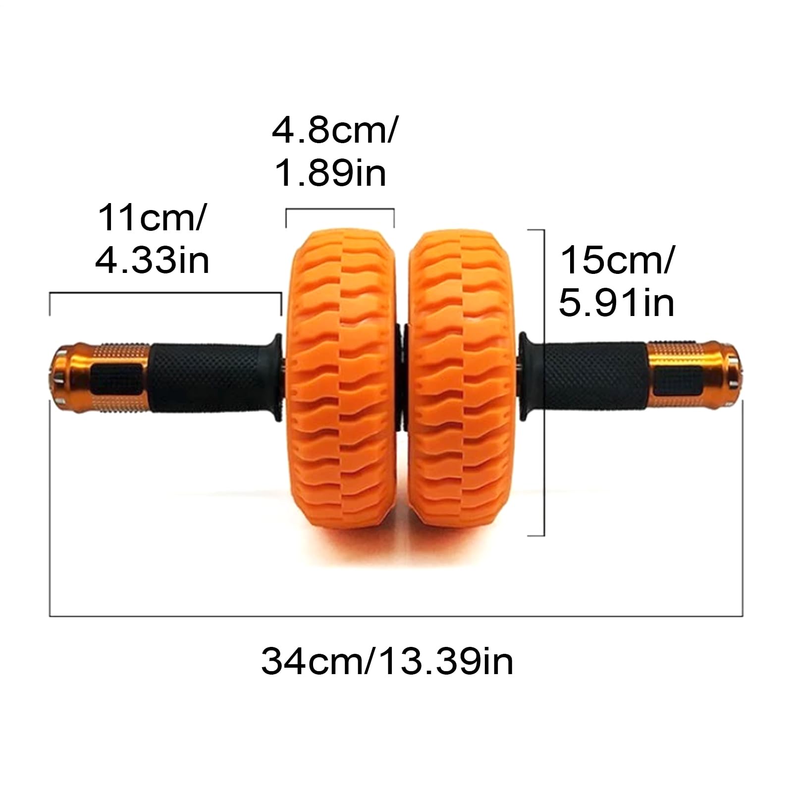 Ruota Addominale Attrezzo Portatile Palestra Casa Allenamento Fitness | Ruota Addominale Da 15 Cm Allenamento Addominale Per Interni Famiglia Esterni Ufficio Viaggio Lavoro