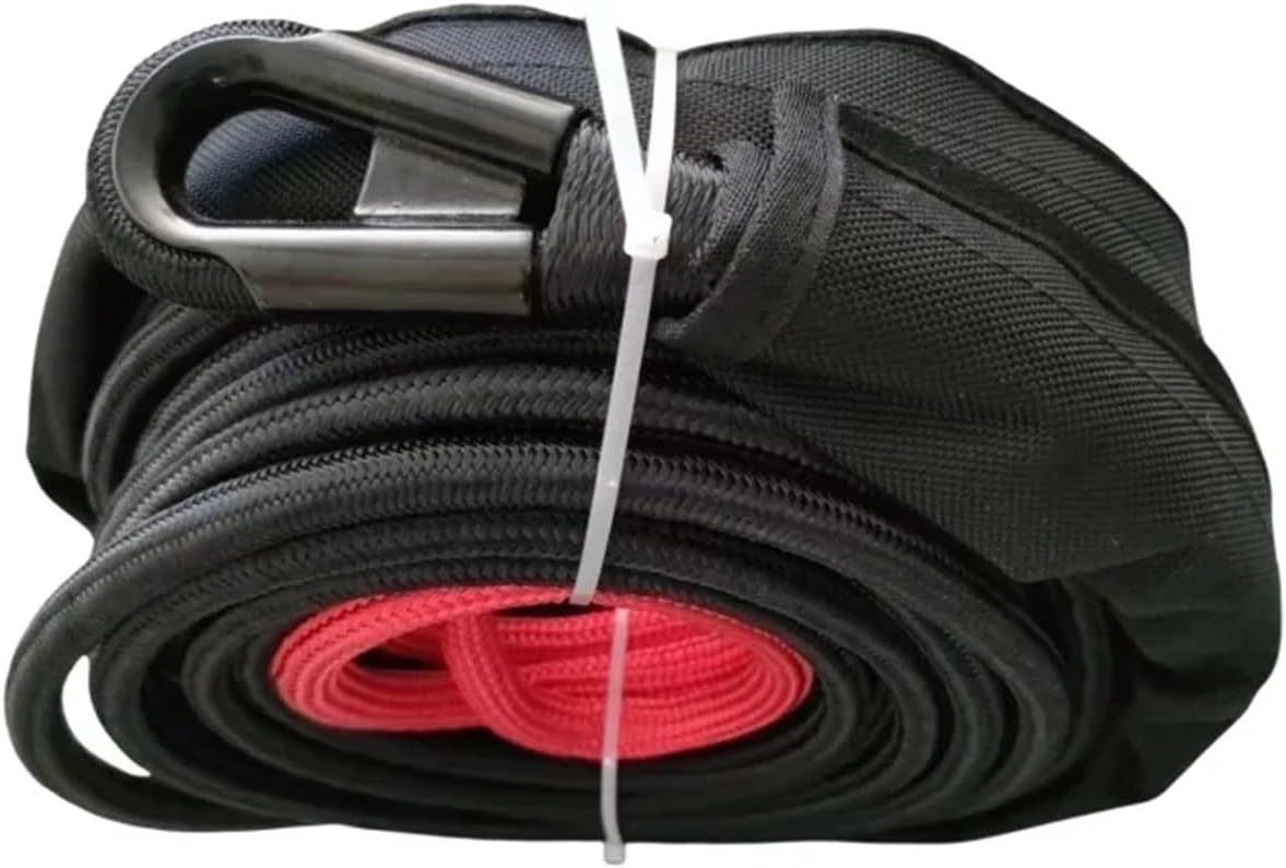 Amazon | 車牽引ロープ 10mm * 50m ウインチ ライン、牽引ロープ、合成 UHMWPE 繊維、4X4 オフロード用プラズマ ケーブル  ジープ/オフロード/ユーティリティトラック/パワーボート対応, 236505144 | 牽引ロープ | 車＆バイク Deronder多色ウインチ ライン、牽引ロープ ... 12mm x 25m 車用合成ウインチロープ ヘビーデューティー車両用ウインチケーブル アクセサリー ATV UTV トラック用 ラ