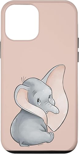 Funda para iPhone 12 Mini Disney Dumbo Simple Retrato Funda para iPhone 12 Mini Disney Dumbo Simple Retrato