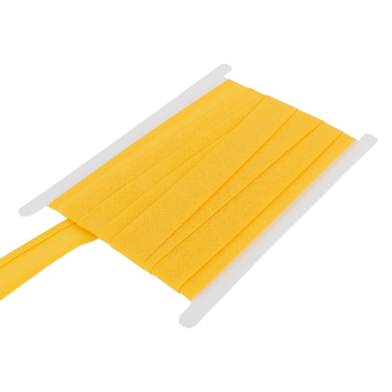 DFL 100% Cotton Bias Binding Tape, Premium Sewing Trim – 5 Metre Length | 1 Inch (25 mm) or 1/2 Inch (13 mm) Widths | 30 Colours for Quilting, Dressmaking & Crafts(Mustard,1 Inch/25mm Wide)