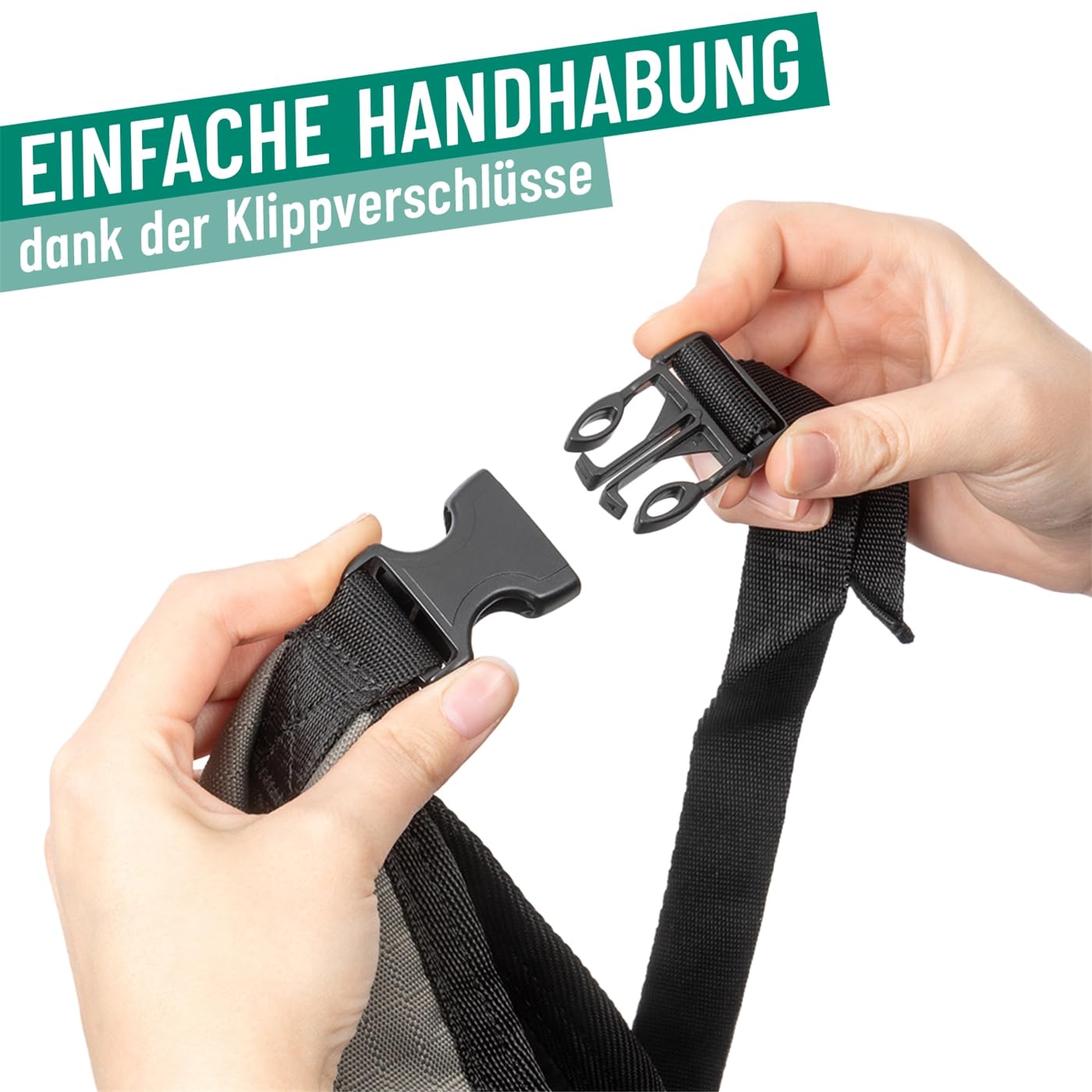 Göbel Kälberdecke 70cm, grau Thermodecke für Junge Kälber als Kälteschutz