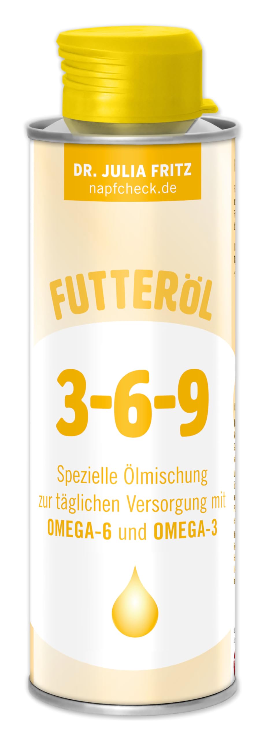 napfcheck Futteröl 3-6-9 – für Hunde - 250 ml