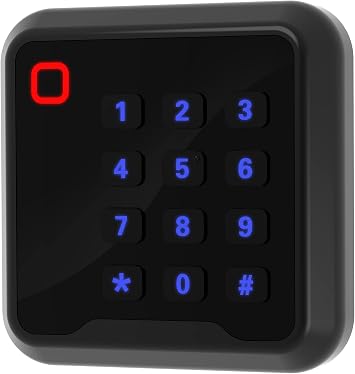 UHPPOTE Wiegand 26/34 Bit 125KHz EM RFID Card Door Entry Reader Keypad