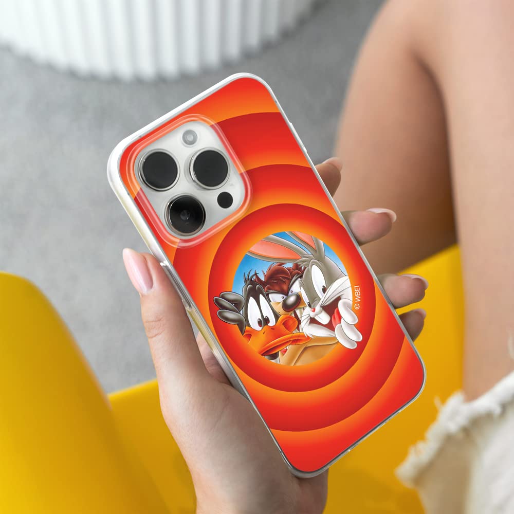 ERT GROUP Custodia IPhone 12/12 Pro Con Licenza Ufficiale Looney Tunes - Bugs Bunny 018
