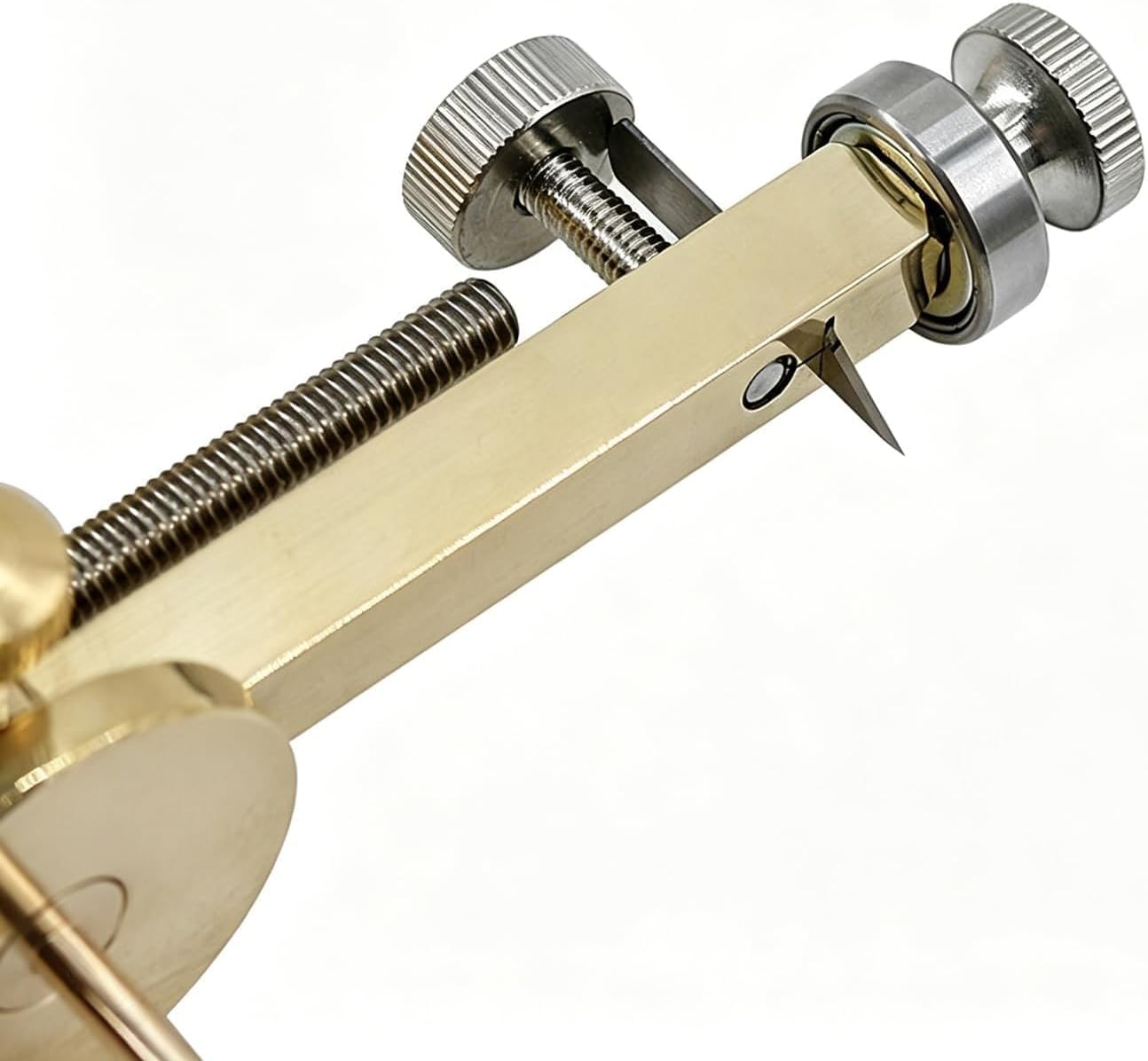 Cortador Circular para Orificio de resonancia de Guitarra, Herramienta Manual para luthier con diámetro Ajustable de 46 a 240 mm, guía de Borde de Aluminio para Trabajos