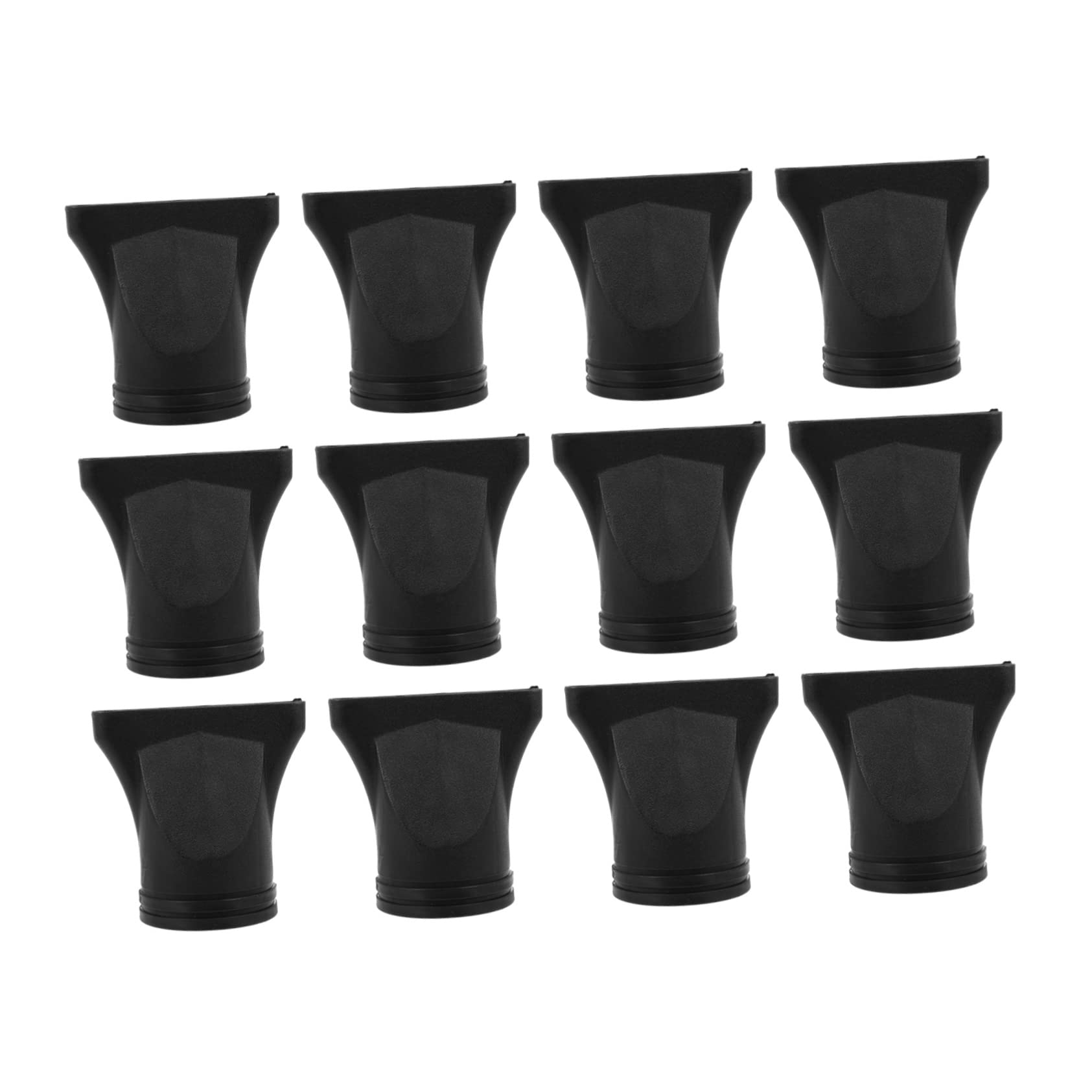 12Pcs Hair Dryer Styling Nozzle Concentrator Attachments for Enhanced Hair Styling Durable Material Easy Installation