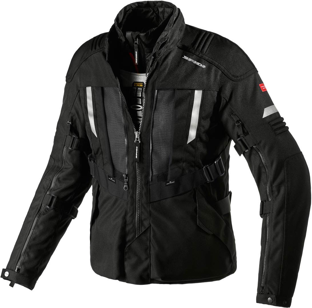D191-026 XXL - Spidi Modular H2OUT Motorcycle Jacket XXL Black