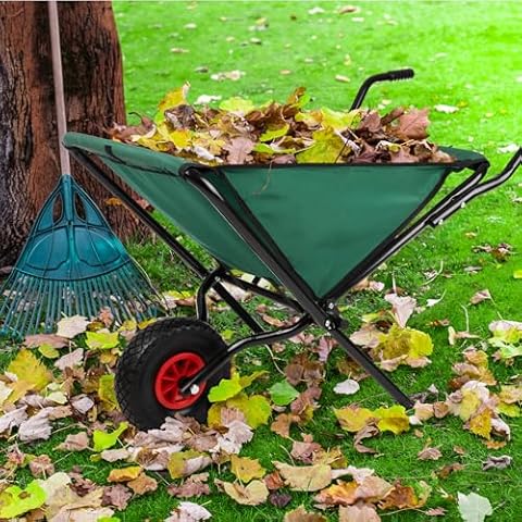 Pure Garden Folding Wheelbarrow Cover