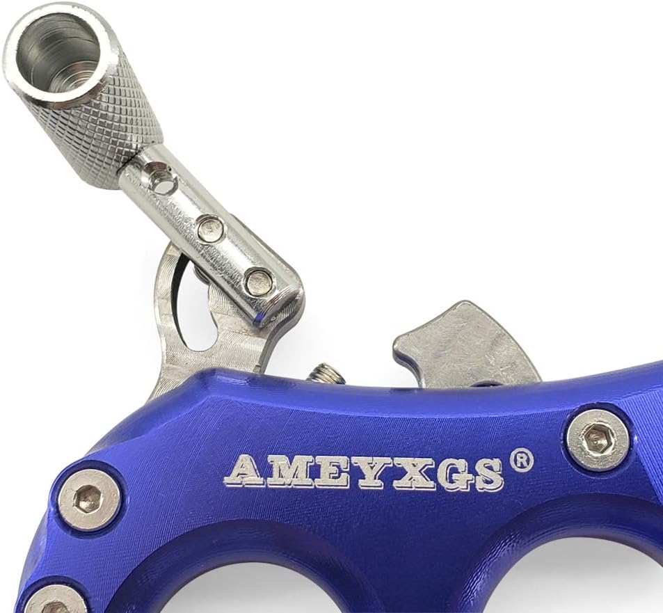AMEYXGS Archery Release Trigger 4-Finger Thumb Grip Compound Bow Button Release Aid Gear Archery Accessory