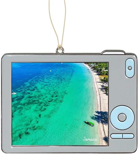 Miniatura 8 de Adorno de Navidad de Nueva York,Recuerdo del ornamento del metal,Decoraciones colgantes del árbol de Navidad