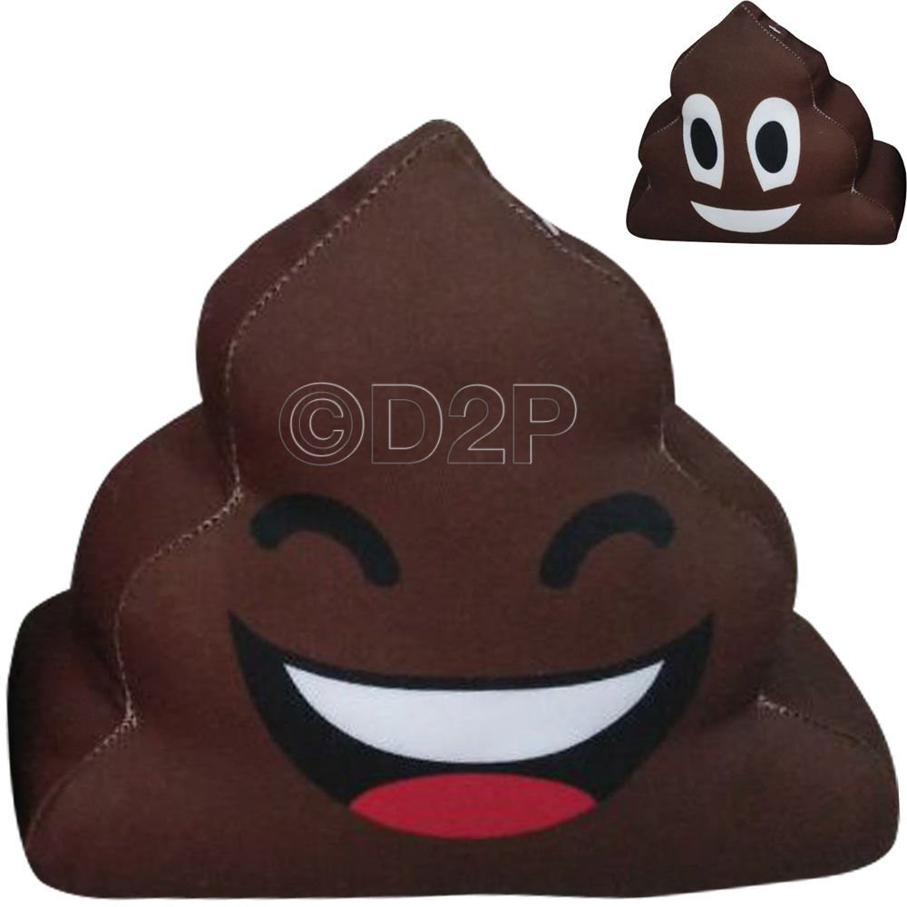 Bargains-Galore Brown Door Stopper Poo Shaped Fabric Door Stop - Free Standing Stopper | Poop Emoji, Emoticon Doorstop Funny Household Gadget, Kids, Family Cute Fun Household Decor