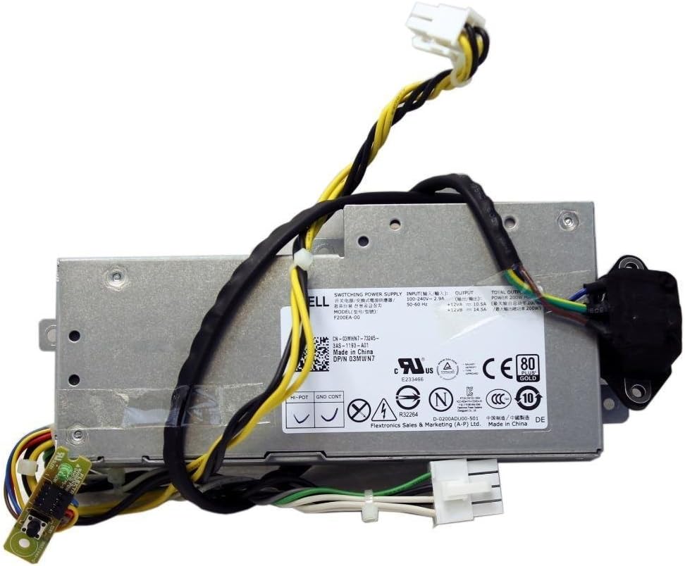 NEW Dell Optiplex 9020 AIO 200W Switching Power Supply F200EA-00 3MWN7