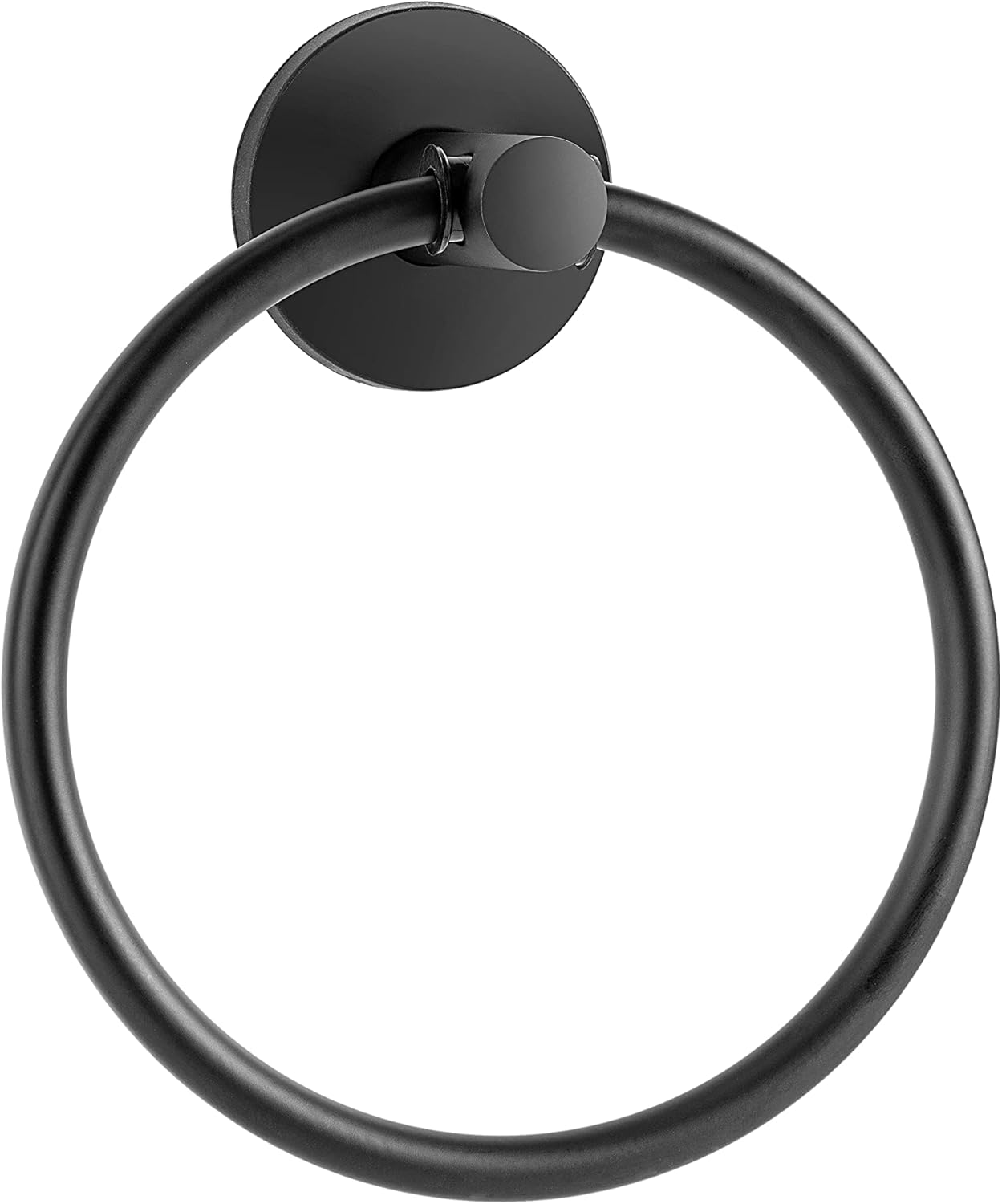 304 Stainless Steel Black Magnetic Towel Ring for Refrigerator, Dishwasher, Laundry Washing Machine, Stove and Etc