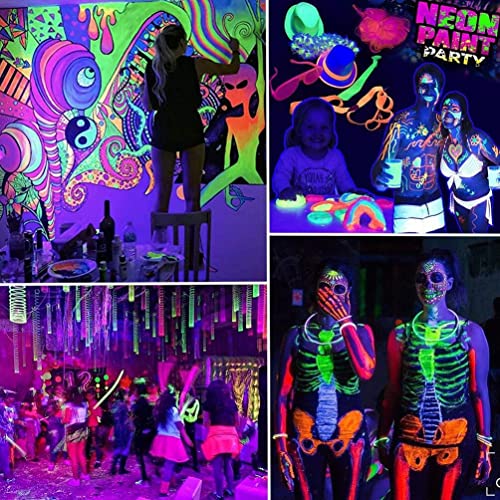 Image of A19 LED Black Light Bulb 12W 395-400nm UVA - 3-Pack for Halloween Decor, Glow Parties, Fluorescent Art & Dark Room Effects, E26 Base uv Light Bulb