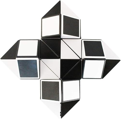 Miniatura 4 de Mipartebo Rompecabezas de cubo mágico de serpiente, 48 cuñas, tamaño grande, juguetes de serpiente, regalo de fiesta, juego de bolsas de regalos