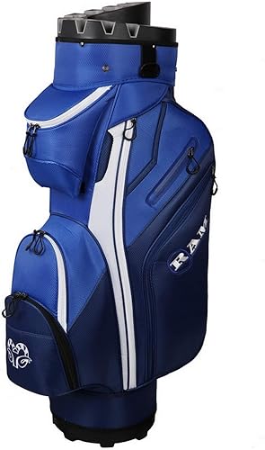 Ram Bolsa de carrito de golf prémium con parte superior divisora organizadora moldeada de 14 vías