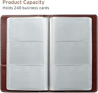 Vista 3 de Tarjetero profesional para organizar tarjetas de presentación