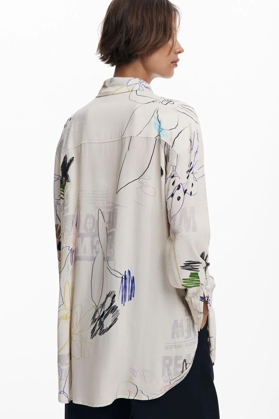 Desigual 25wwcw14 Blouse Donna (Pacco da 1)