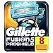 Gillette Fusion 5 ProShield Chill Cuchillas de Afeitar Hombre, Paquete de 8 Cuchillas de Recambio