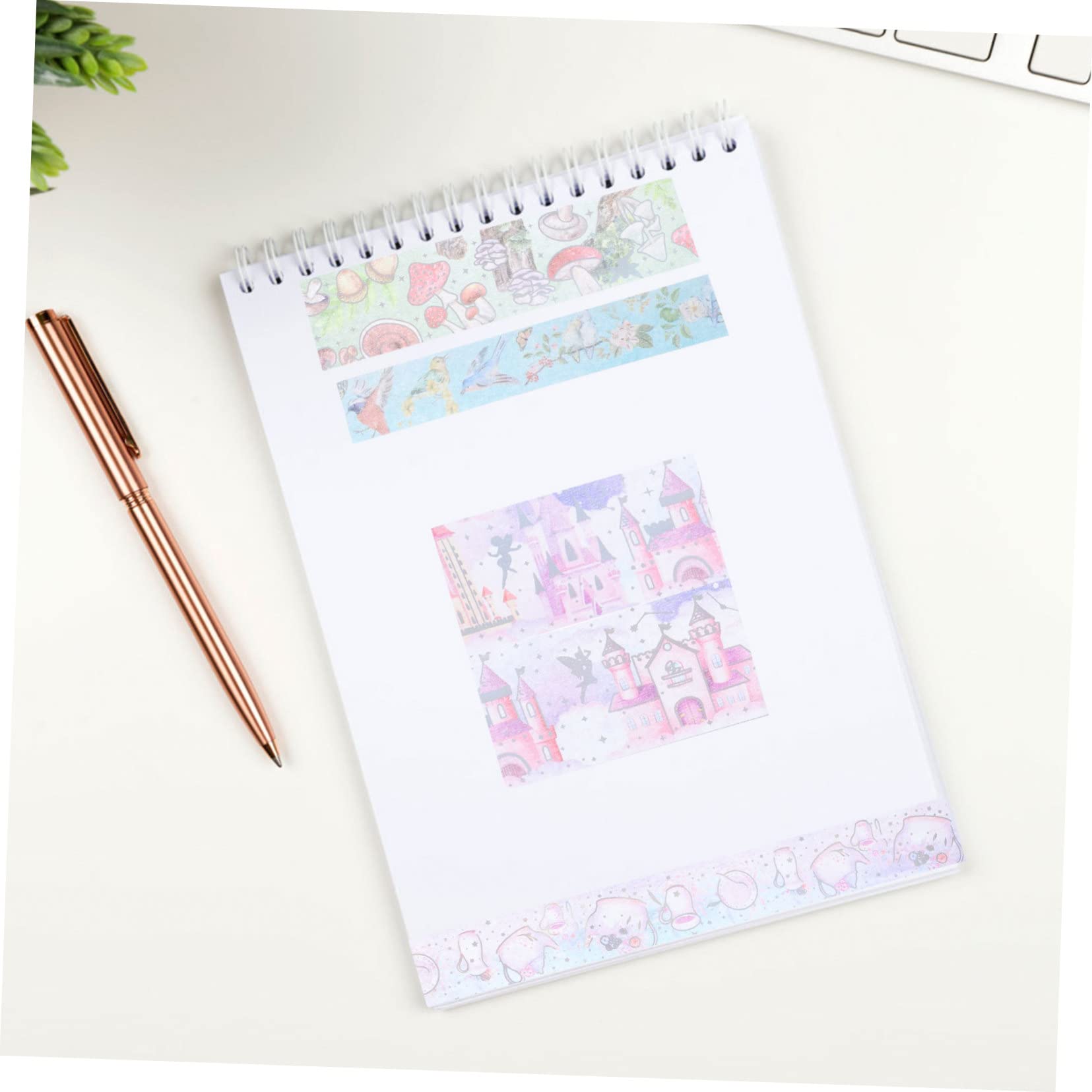 EXCEART 45rotoli Washi Tape Decorativi Adesivo Per Planner Scrapbook e Creativi Per Decorazioni e Regali