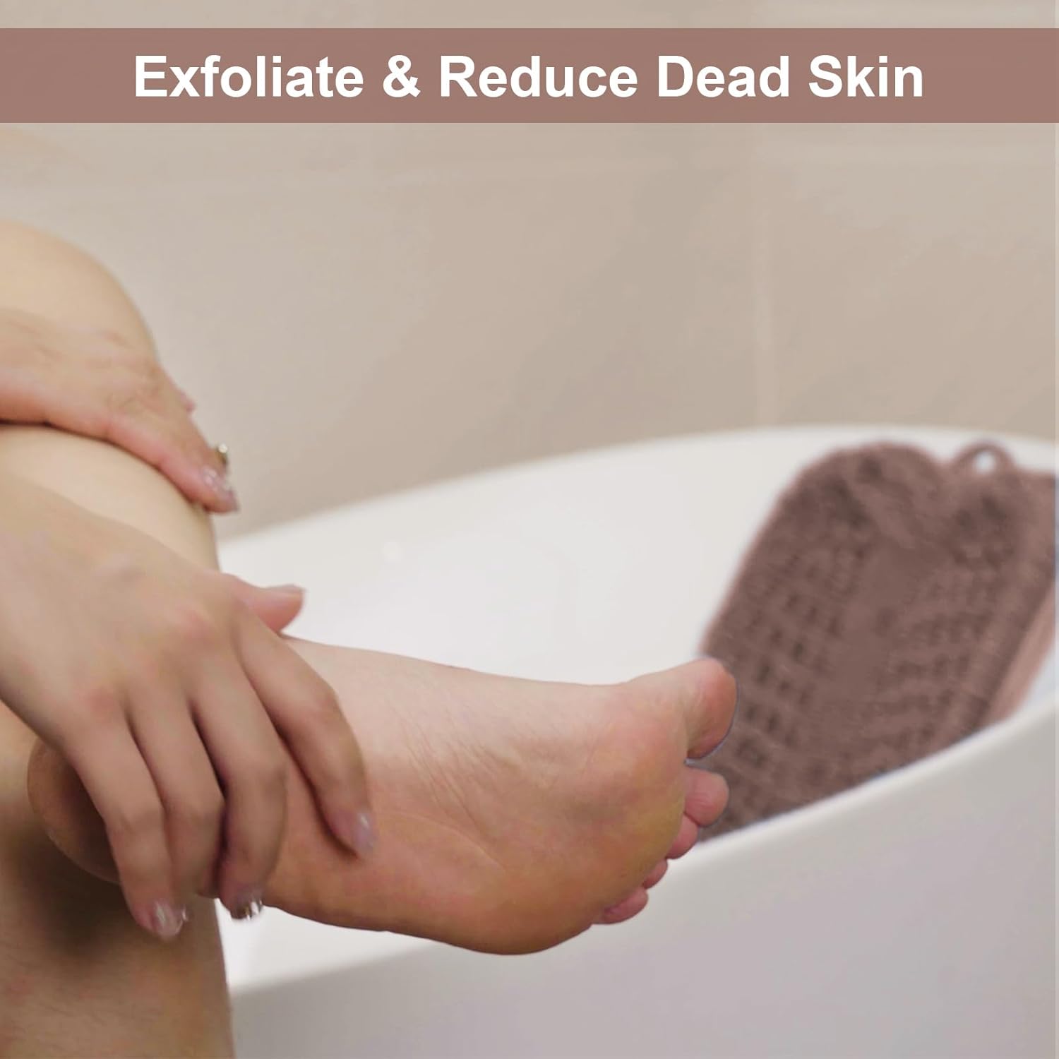 2Pack Shower Foot Scrubber Mat Bundle Deal