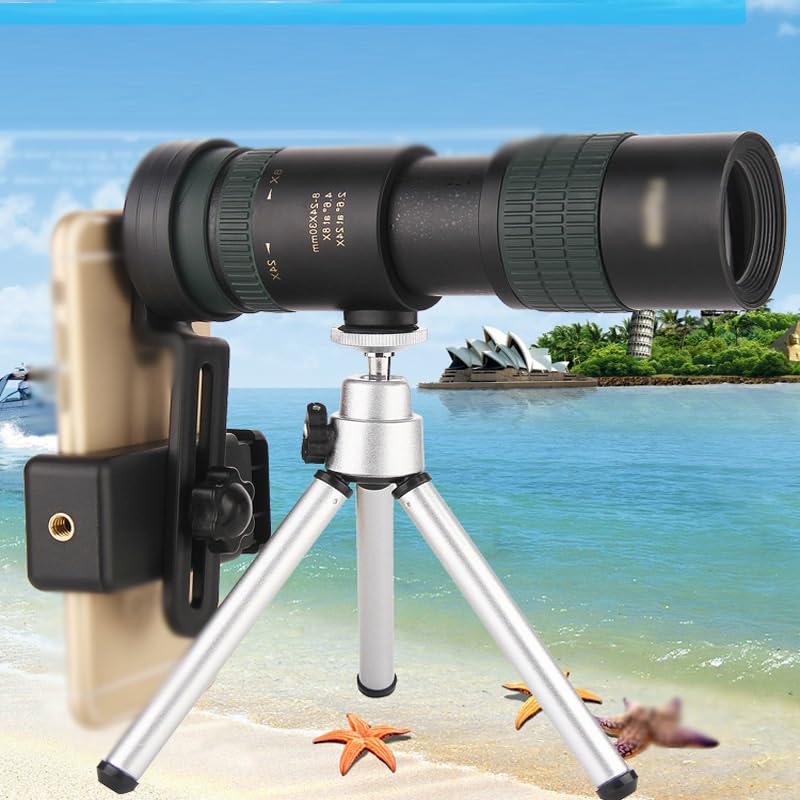 Telescopio zoom monocular con foto y visión nocturna miniatura 4
