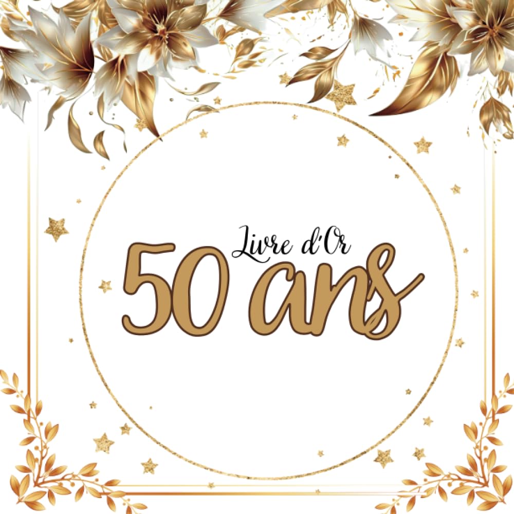 Livre d'or 50 ans Paperback – 1 Sept. 2023