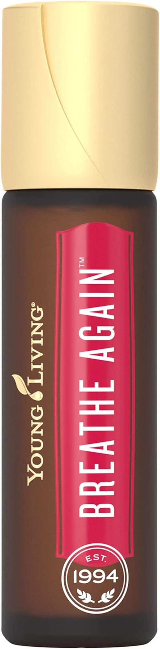 Breathe Again Essential Oil Roll On - 10ml for Easy Relief - Combines Copaiba, Myrtle, and Peppermint with Four Different Types of Eucalyptus
