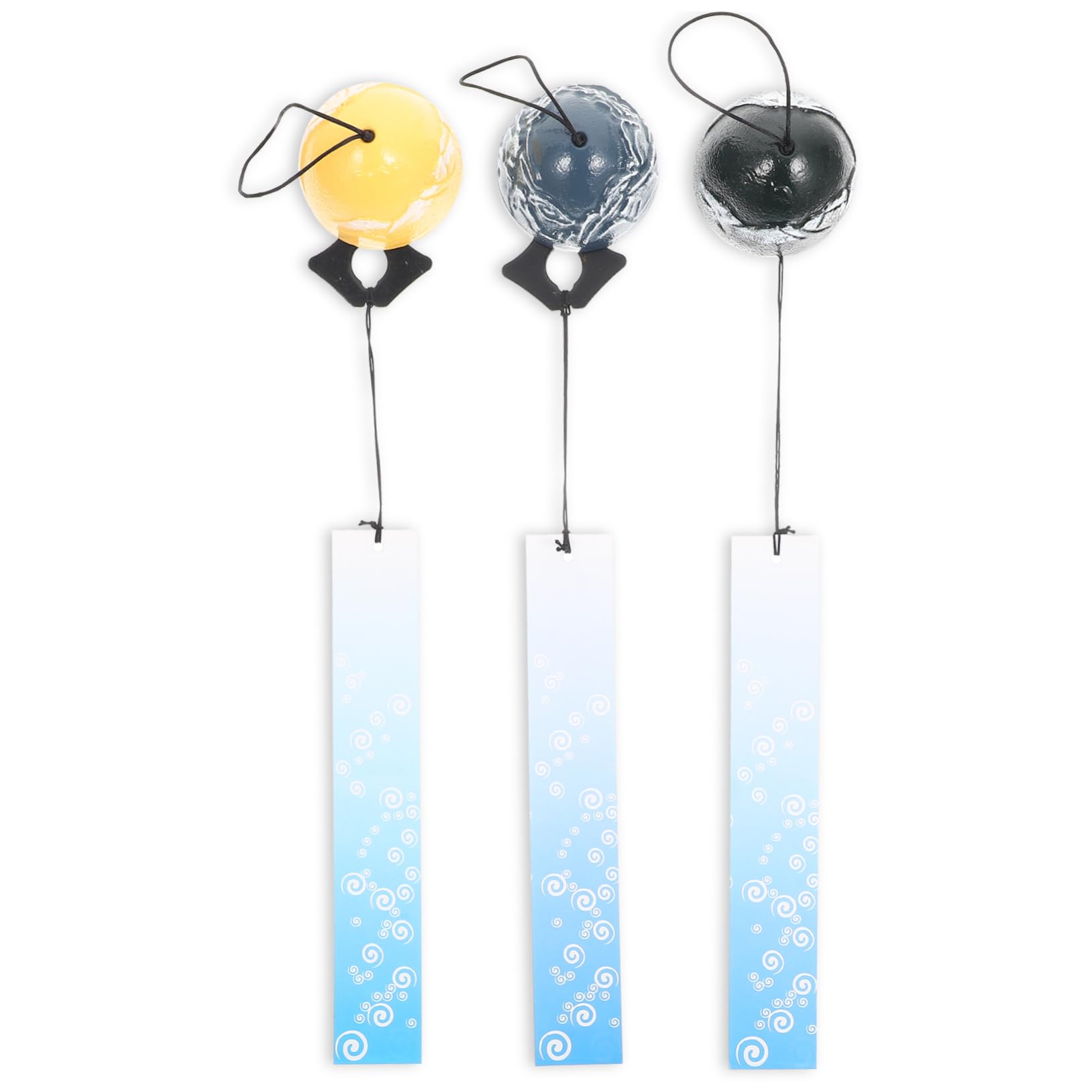 Lot de 3 pendentifs cloche vintage pour decoration de maison retro et mariage