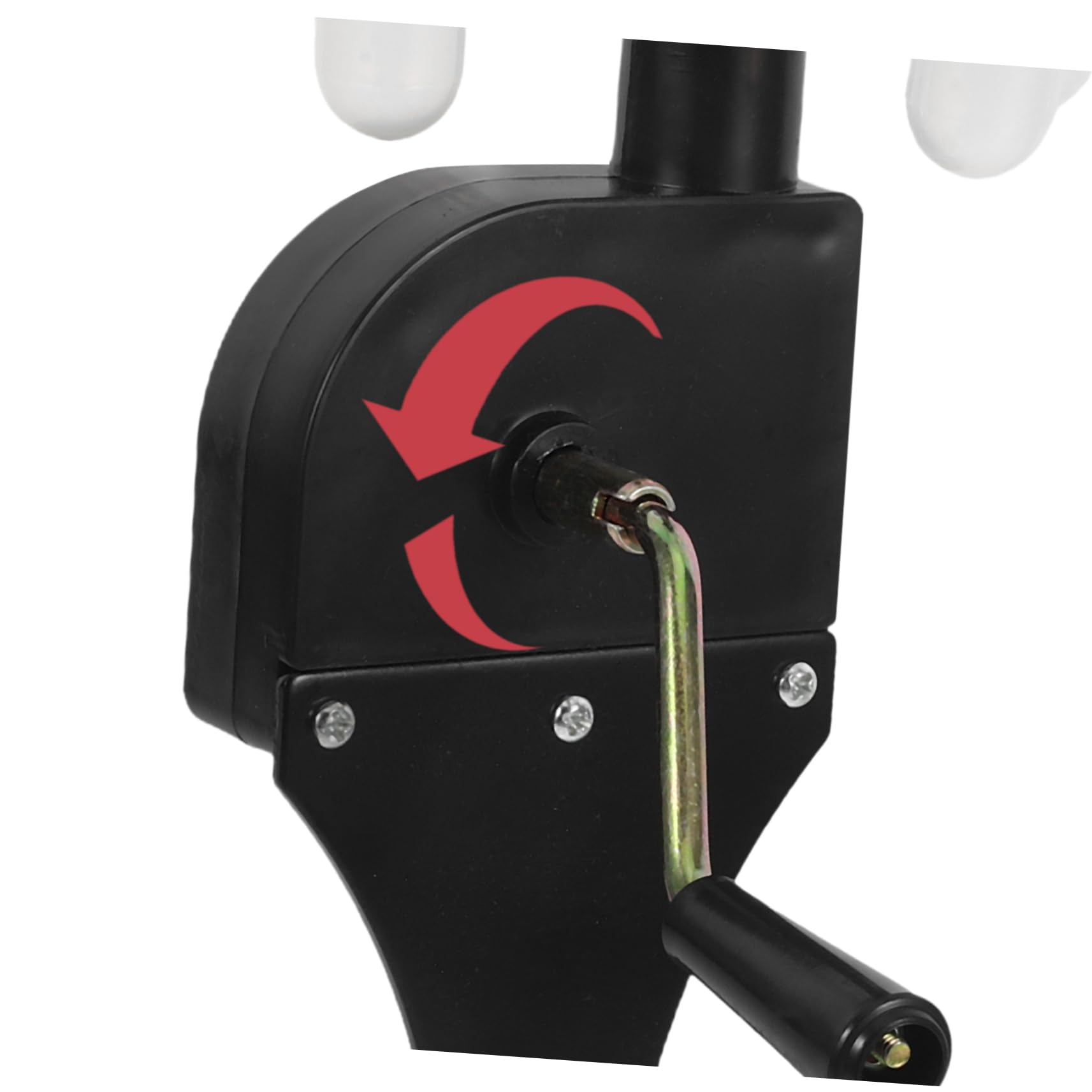 Cabilock Centrífuga Manual Material Plástico Negro para Laboratorio de Química y Física, Fácil Operación y Alta Eficiencia Adecuado para Uso en Laboratorio Educativo