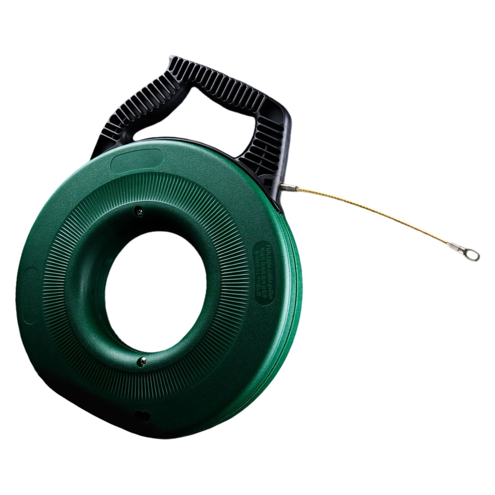 Cinta de alambre de acero de 50 m, para electricista, construcción de ABS, herramienta profesional para cableado eléctrico, cable flexible, caña de pescar para conductos apretados