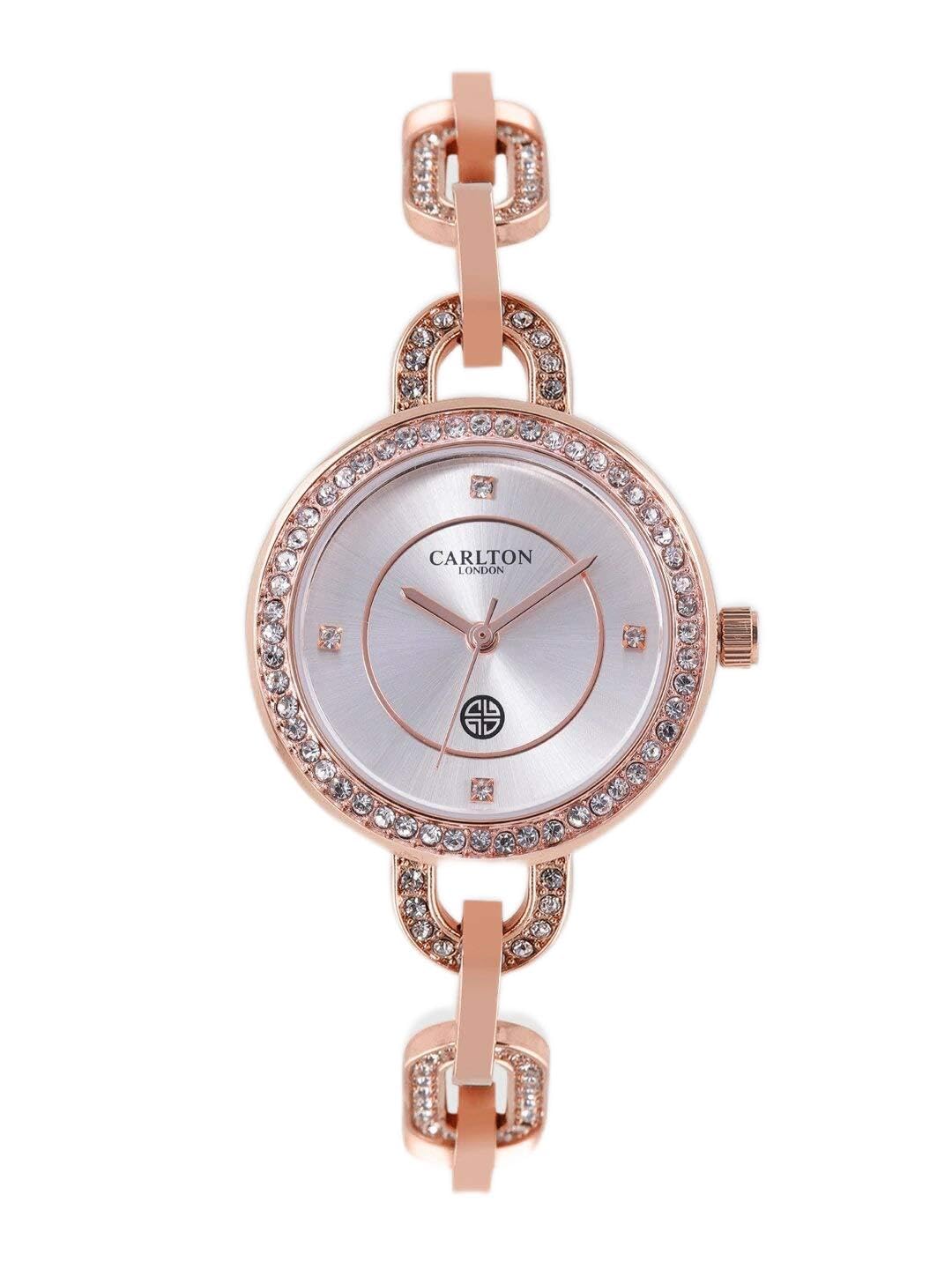 Carlton london Analog Silver Dial Womens Watch-CL019RsiR (B08L21BKVC) Amazon Price History, Amazon Price Tracker
