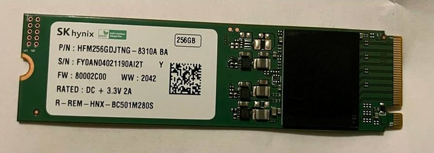 ③-WA78-SK hynix NVMe 256GB SSD 4点 Dell 00WX4N SK Hynix SC401 256GB SATA SSD Hard Drive