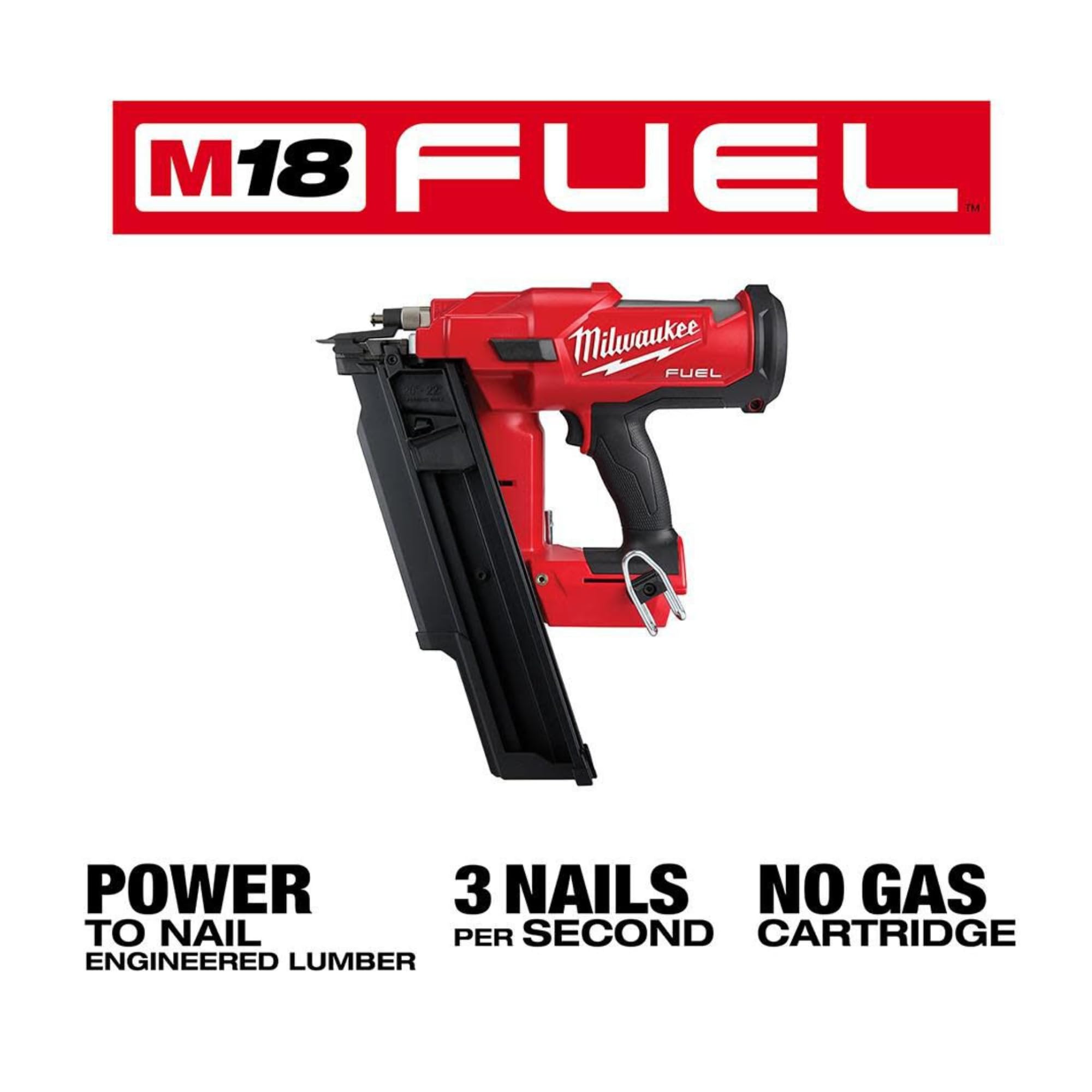 Amazon | Milwaukee 2744-20 M18 FUEL 21度 コードレス フレーミング