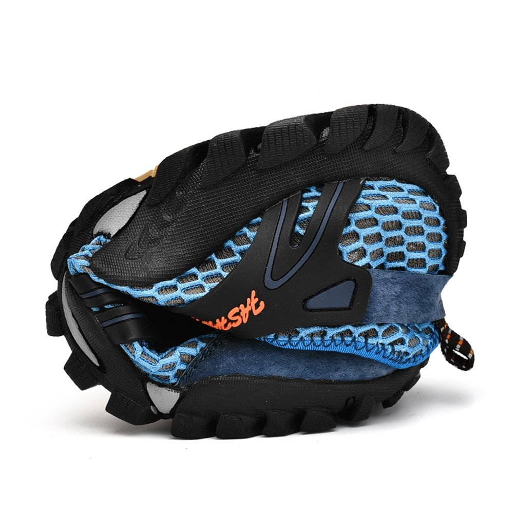 FLARUT Sandalias Deportivas Trekking Hombres Verano Pescador Playa Zapatos Casuales Transpirable Zapatilla de Senderismo Deportes Montaña y Asfalto Zapatos para Correr Malla