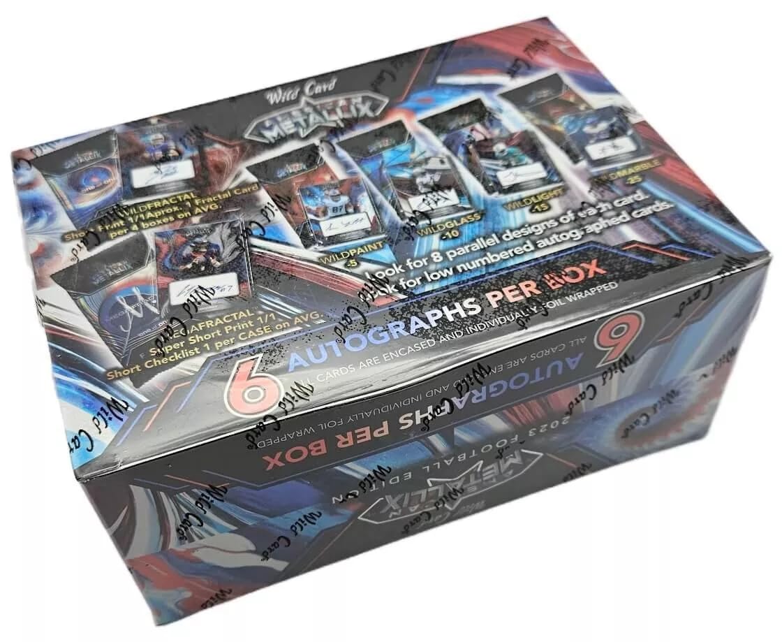 Amazon.com: 2023 Wild Card American Metallix Football Edition (6
