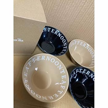 Amazon.co.jp: アフタヌーンティー ロゴ ボウル afternoontea 皿