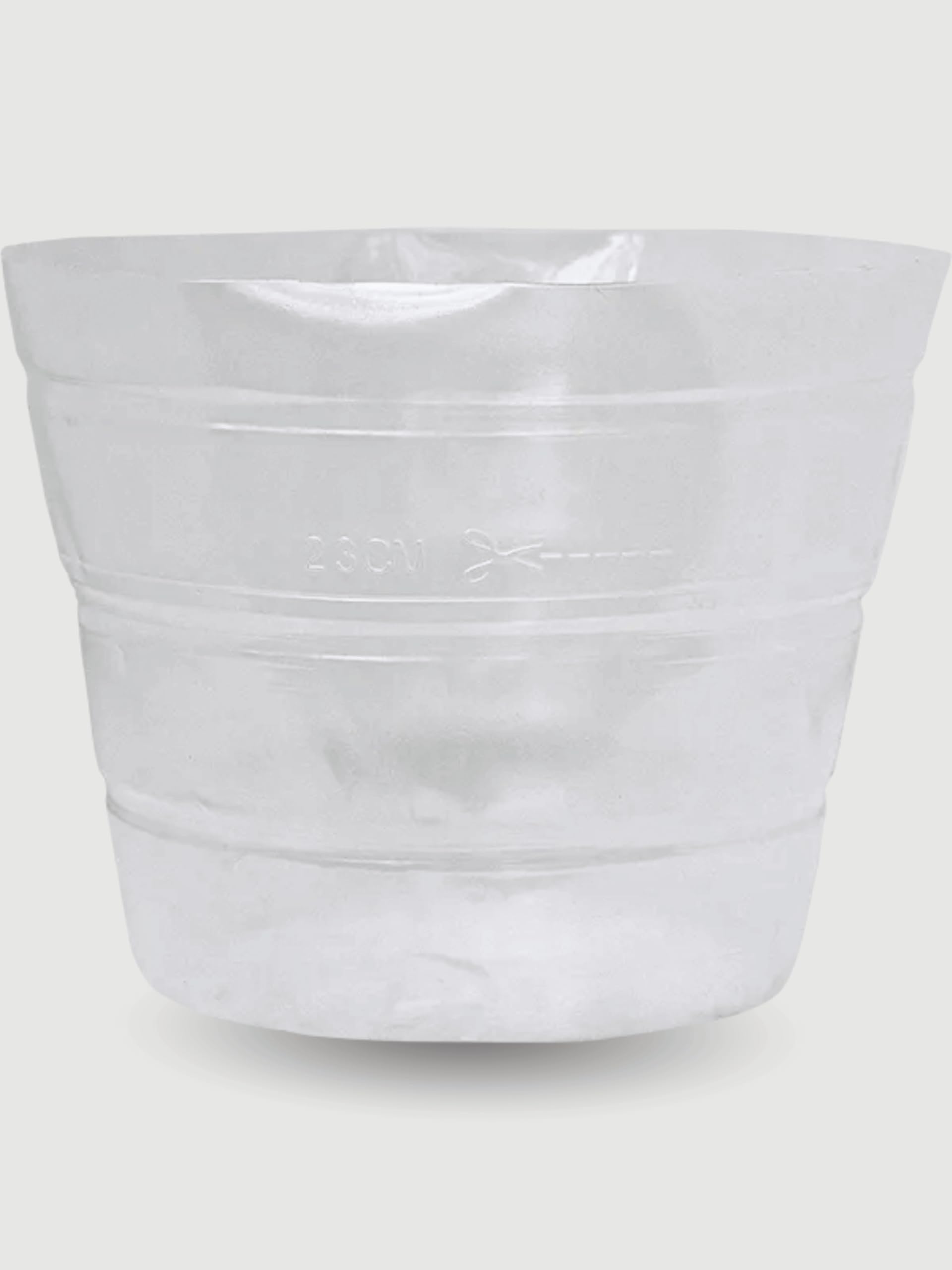 Rebel Plants Waterproof Plant Pot Liner and Protector, LDPE Plastic Insert, Leakproof, Multiple Sizes (D40cm x H30cm)
