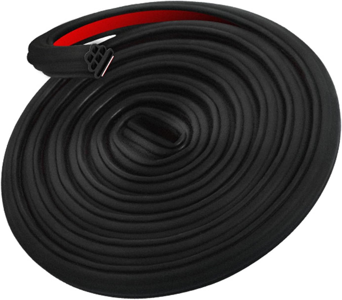 Automotive Door Weather Stripping for Chevrolet Caprice 1965–1996 2011–2017 2015 2016, Self Adhesive Car Soundproofing Strip, Rubber Edge Seal Gasket for Car Bus Boat RV Truck,B 16m Length