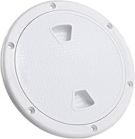 Vista 1 de Five Oceans Escotilla para barco, escotilla de acceso marítimo, escotilla redonda de placa de inspección con cubierta desmontable, antideslizante