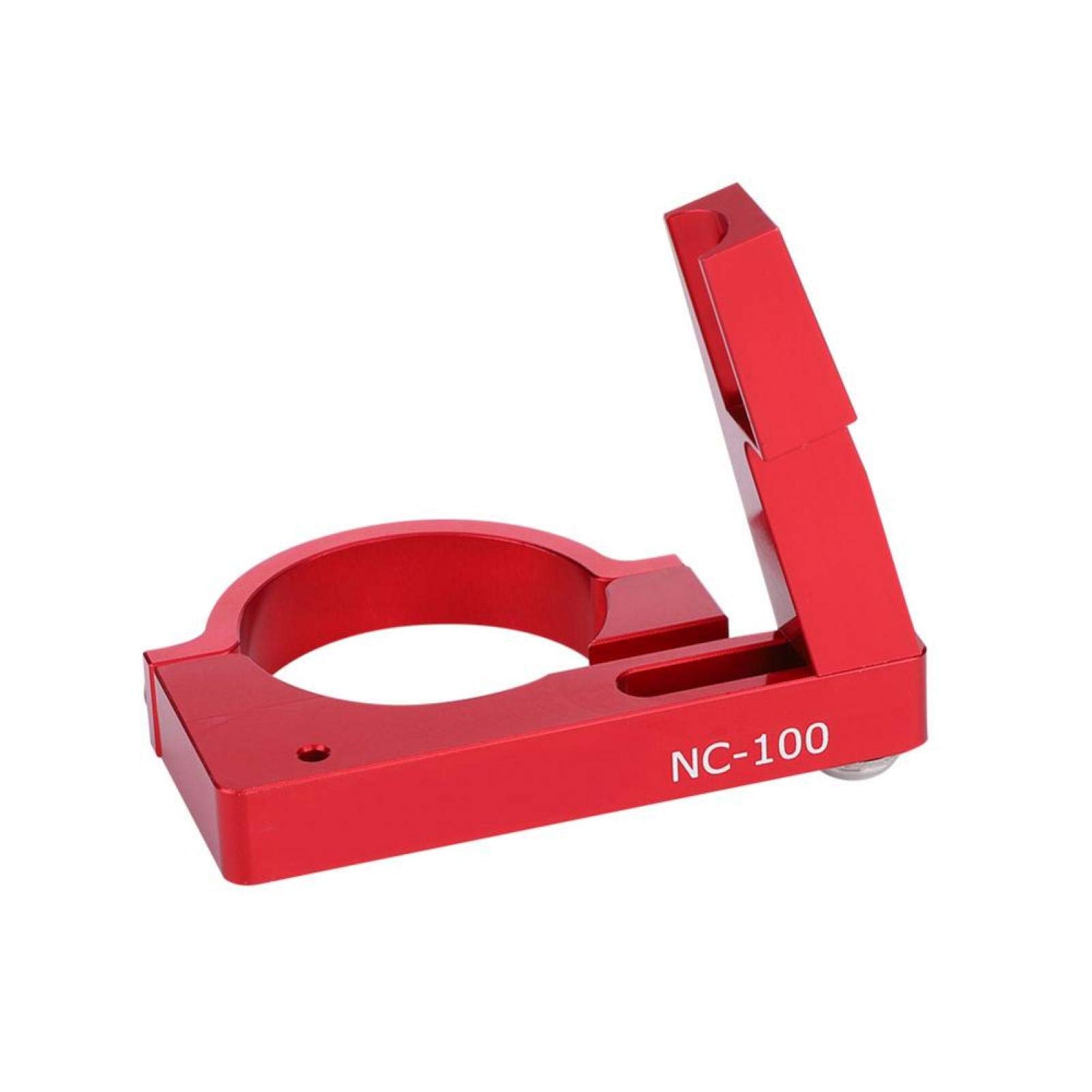 Adattatore Deragliatore Anteriore Per Bici Pieghevole | In Lega Alluminio Regolabile (Nero) - Foto 5