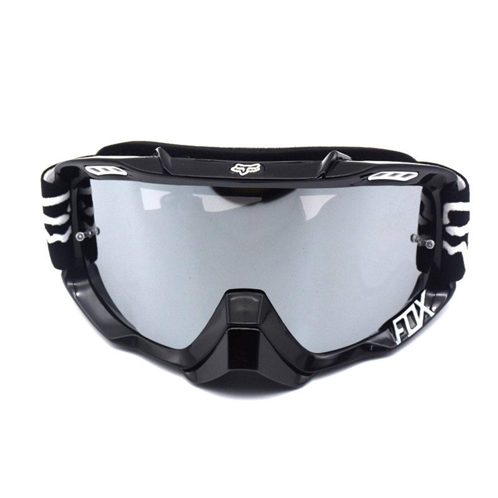 Moto Classic Goggles Occhiali da Moto Motocross Outdoor Sport Eyewear Goggles protettivi Occhiali da Moto (Color : F3)