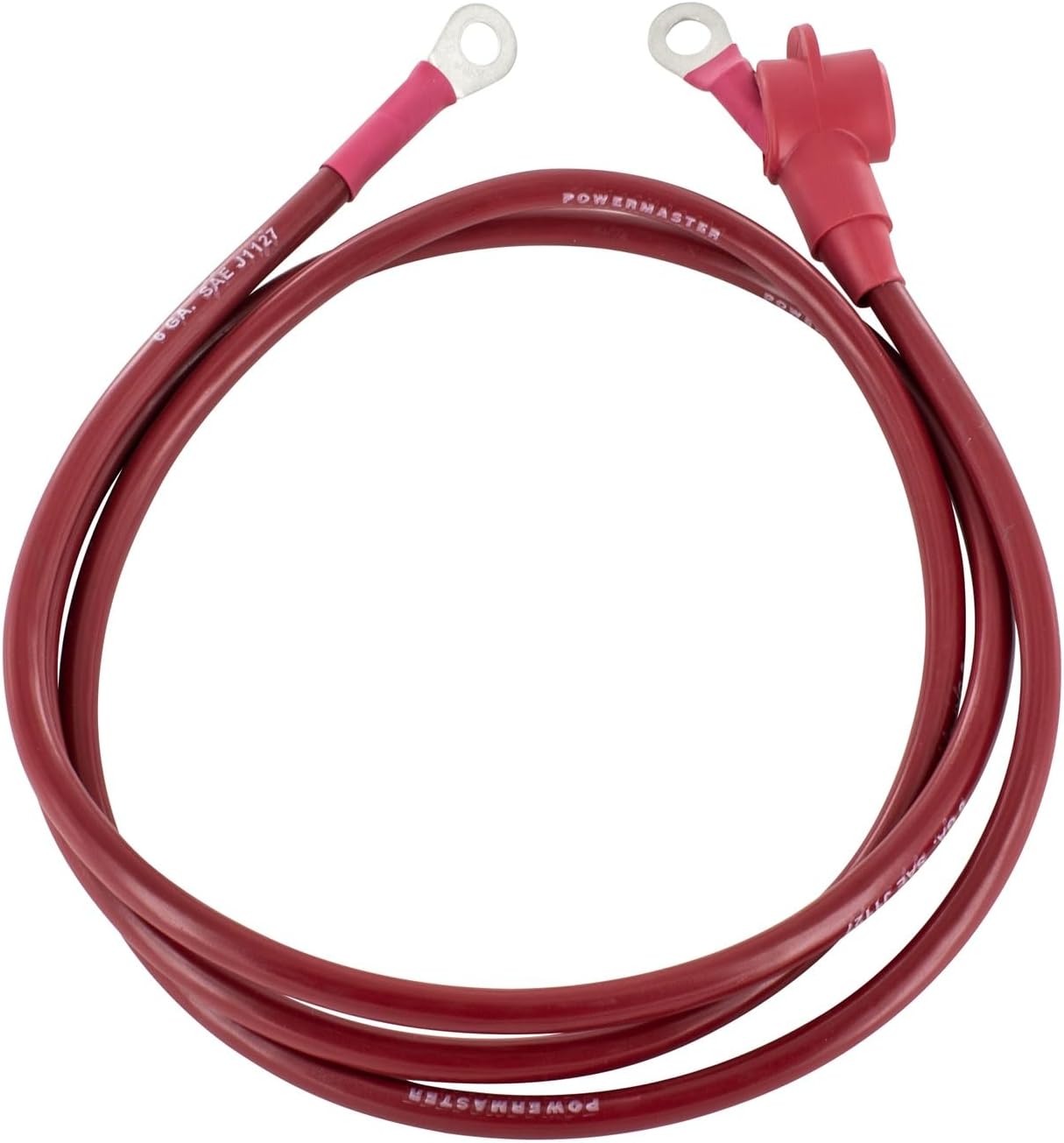 Powermaster - Alt Charge Wire 6g 5 ft w/2-5/16 Eyelets