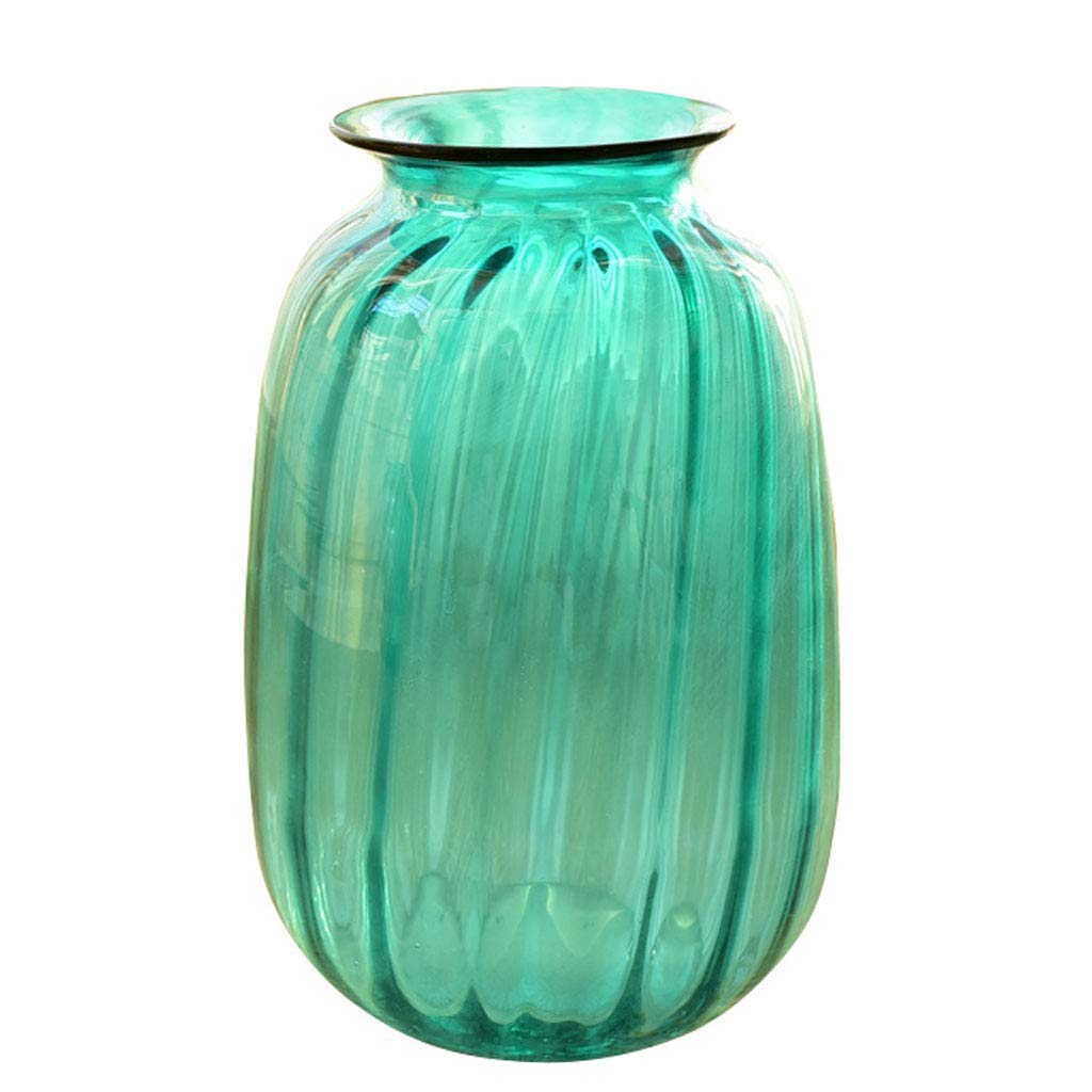 Vase en verre transparent de haute qualité pour décoration épurée