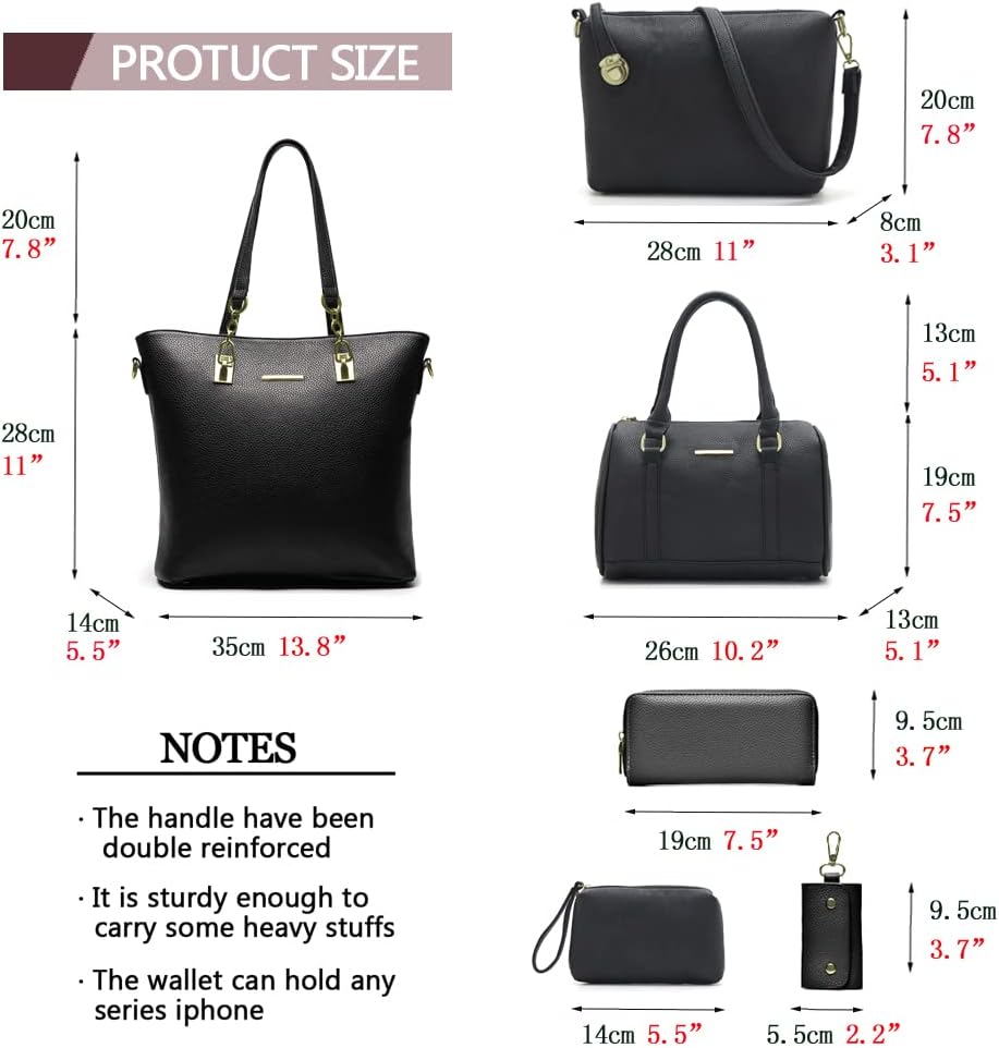 2E-youth Designer Purses and Handbags for Women Satchel Shoulder Bag Tote Top Handle Bag | Designer Purses, Handbags, Designer - Image 4