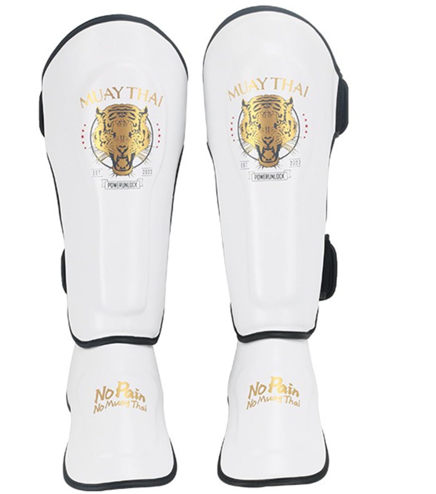 Paratibie Muay Thai, Parastinchi Da Boxe, Paratibie Kick Boxing Paratibie Muay Thai Shin Instep Protection Reggi Parastinchi, Traspiranti, Regolabile Per Kickboxing, Allenamento